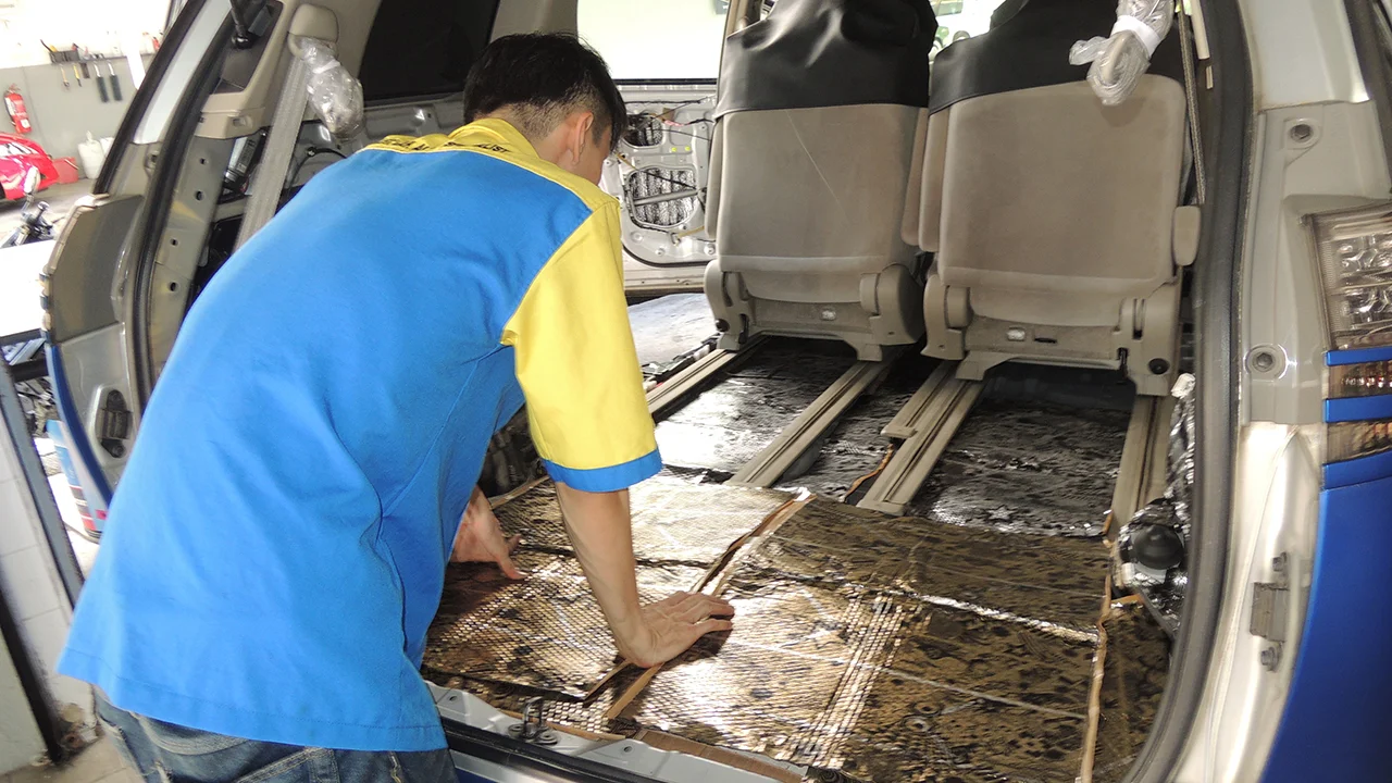 عایق کاری خوردرو با پشم سنگ