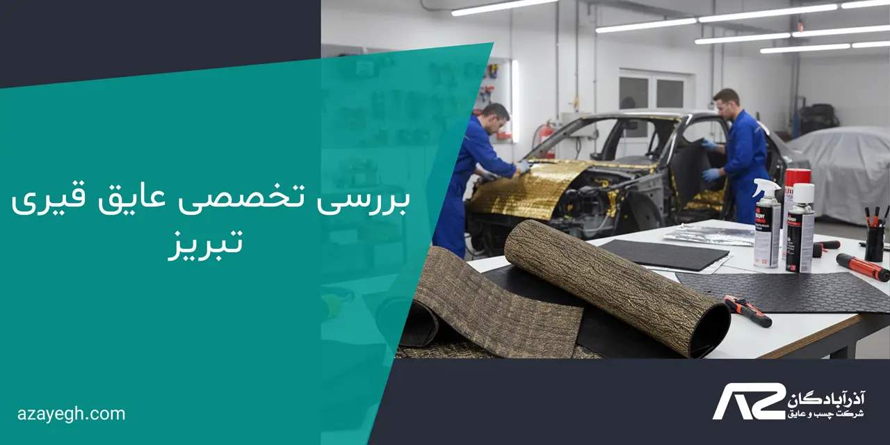 بررسی تخصصی عایق قیری تبریز